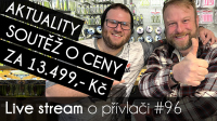 VIDEO: Aktuality + Vyhlášení soutěže o ceny za 13.499,- Kč! | Přívlač Live #96