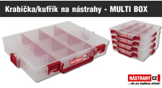 1 x krabička/kufřík na nástrahy MULTI BOX k objednávce nad 4.500,- Kč