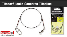 Titanové lanko Cormoran Titanium - 2 ks