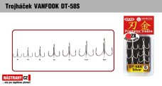 Trojháček VANFOOK DT-58S