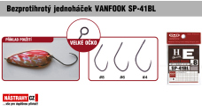 Bezprotihrotý jednoháček VANFOOK SP-41BL