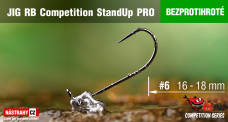 Bezprotihrotý Jig RB StandUp Pro Competition #6 - 18 mm