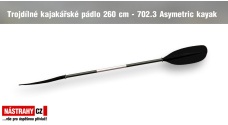 Trojdílné pádlo 260 cm - 702.3 Asymetric