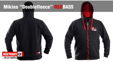 Mikina s kapucí "Doublefleece" REDBASS 