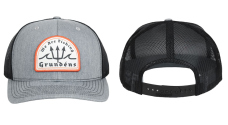 Kšiltovka GRUNDÉNS Poseidon Trucker - Heather Grey/Black