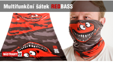 Zimní multifunkční tunelový šátek REDBASS