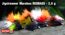 Jigstreamer Marabou REDBASS 2 g