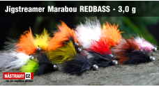 Jigstreamer Marabou REDBASS 3 g