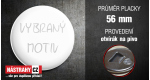 průměr 56 mm - otvírák na pivo +20 Kč