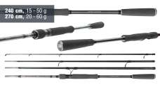 Přívlačový prut Daiwa Fuego Predator Travel Spin