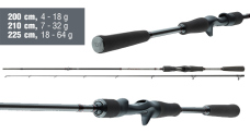 Baitcastový prut Daiwa Fuego Predator Baitcast