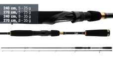 Přívlačový prut Daiwa Crossfire Jigger