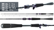 Baitcastový prut Daiwa Prorex AGS Baitcast