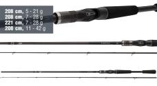 Baitcastový prut Daiwa Tatula XT Baitcast