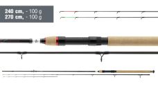 Feederový prut Daiwa Ninja X Stalker Feeder 