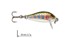 Wobler jednodílný Count Down 01 RAPALA 2,5 cm