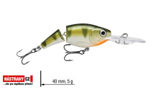 Wobler dvoudílný Jointed Shad Rap RAPALA 4 cm