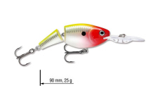 Wobler dvoudílný Jointed Shad Rap RAPALA 9 cm