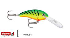 Wobler jednodílný Shad Dancer RAPALA 5 cm