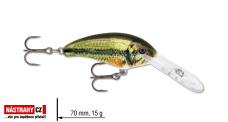 Wobler jednodílný Shad Dancer RAPALA 7 cm