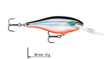 Wobler jednodílný Shad Rap Deep Runner RAPALA 9 cm