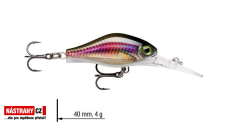 Wobler jednodílný Shadow Rap Fat Jack RAPALA 4 cm