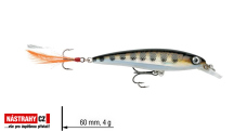 Wobler jednodílný X Rap RAPALA 6 cm