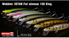 Wobler 3STAN Fat minnow 150 King